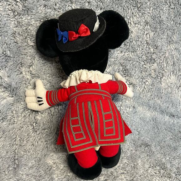 Disneyland Walt Disney Mickey Mouse UK London Stuffed Animal Plush Kids Vintage - Picture 8 of 10